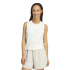 T-shirt adidas Soft Lux Femme , couleur blanc cassé