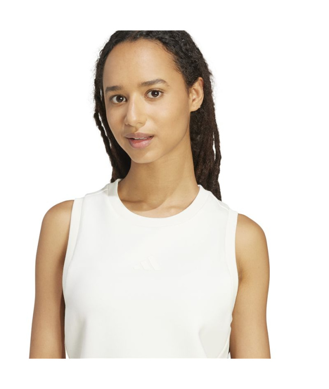 Camiseta Mulher adidas Soft Lux Off-White