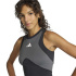 Camiseta Mulher adidas TF CB para Fitness , preta/carbono