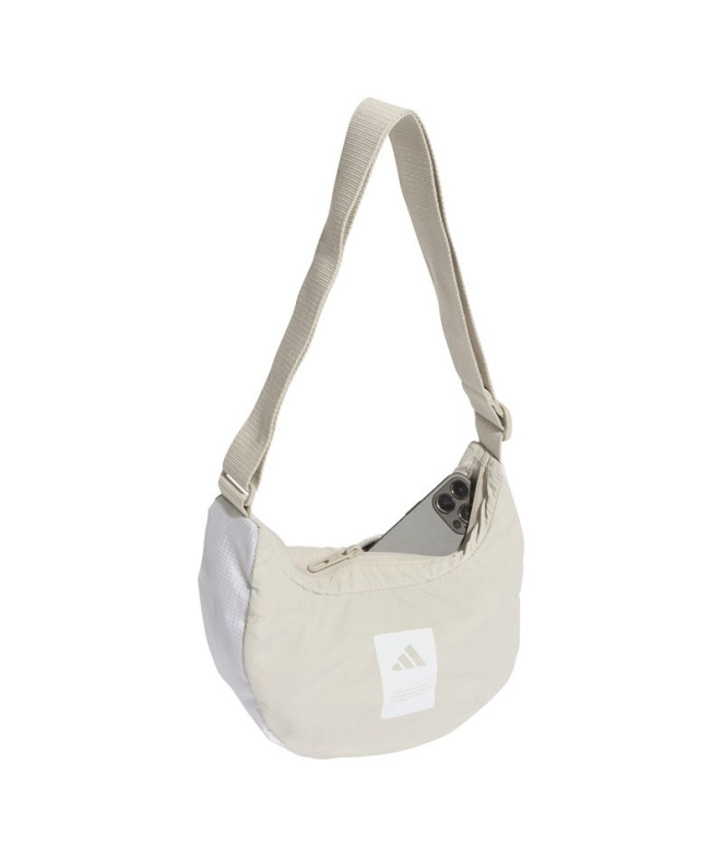 Bandolera Adidas Clsc Sumr Pouch Beige / Blanco