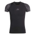 T-shirt de Fitness Homme adidas Techfit Aop Noir/Gris