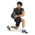 Camiseta Fitness Homem adidas Techfit Aop preta/cinza