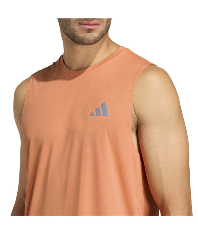 T-shirt Running orange adidas Run Ess pour Homme