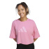 T-shirt Fitness court adidas Future Icons Fille rose St Tropic Bloom
