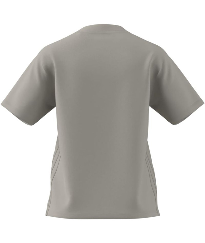 Camiseta Mulher azul adidas 3Stripes Sj