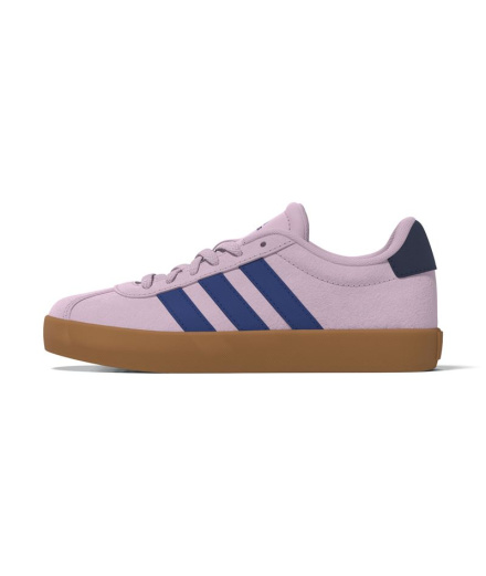 Zapatillas adidas VL Court 3.0 Infantil Negro/Azul/Rosa
