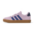 Sapatilhas Infantil adidas VL Court 3.0 nas cores preto, azul e rosa.