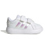 Chaussures Enfant adidas Grand Court 3.0 Bubble CF blanches/roses