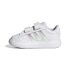 Chaussures Enfant adidas Grand Court 3.0 Bubble CF blanches/roses
