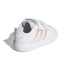 Chaussures Enfant adidas Grand Court 3.0 Bubble CF blanches/roses
