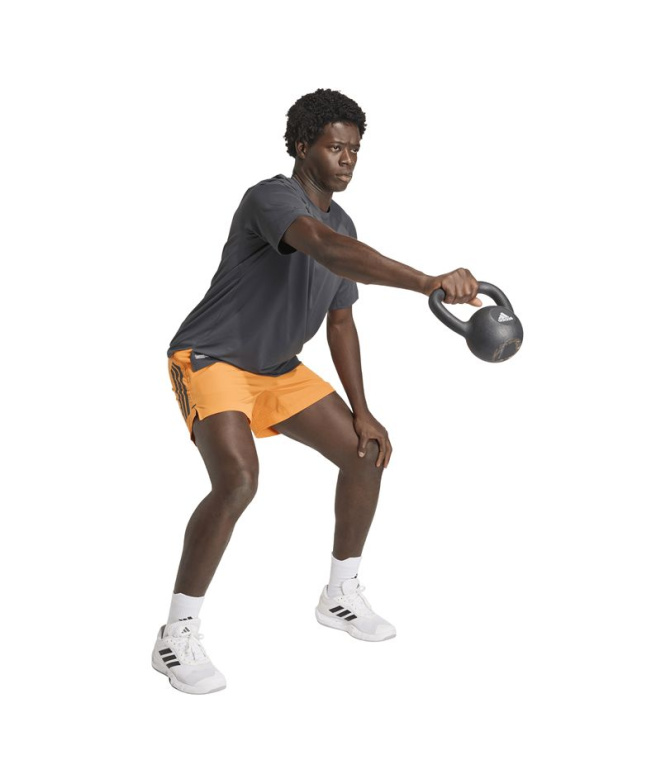 T-shirt Fitness adidas Techess Homme en carbone.