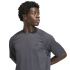 T-shirt Fitness adidas Techess Homme en carbone.