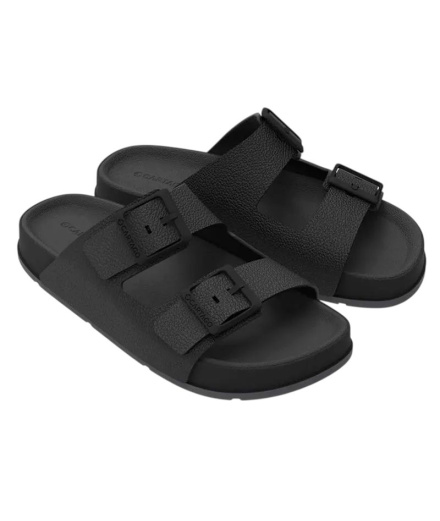 Tongs noires Cartago Milao Plus Slide Homme