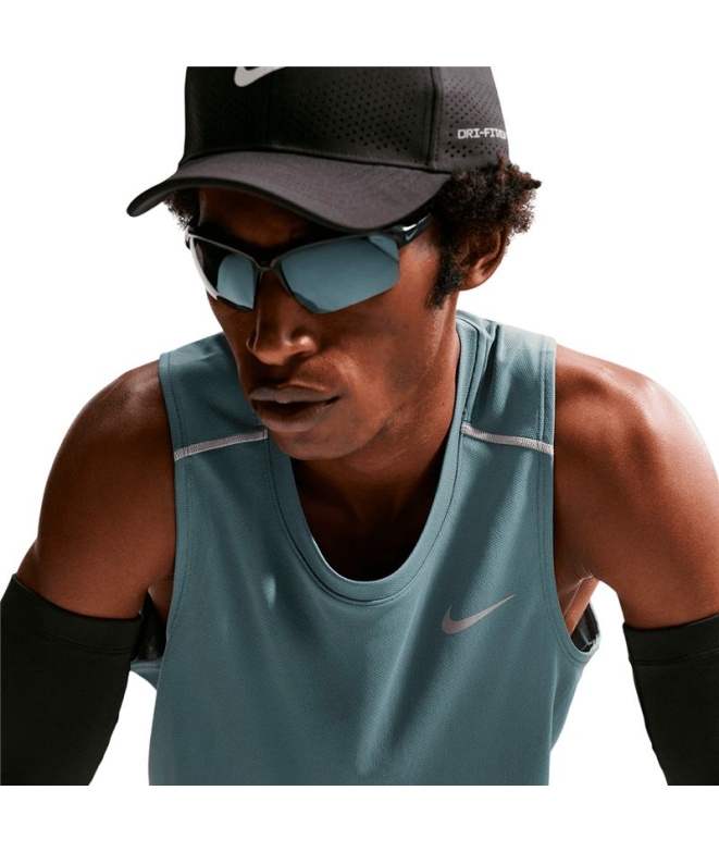 T-shirt Running Nike DF Miler Homme vert