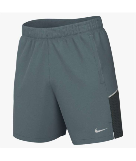 Calça Running Homem Nike DF Miler 7UL, cor verde.