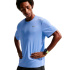 T-shirt Running Nike DF UV Miler SS pour Homme , bleu