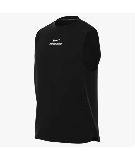 Camiseta Futebol Homem Nike Np Df Npt preta