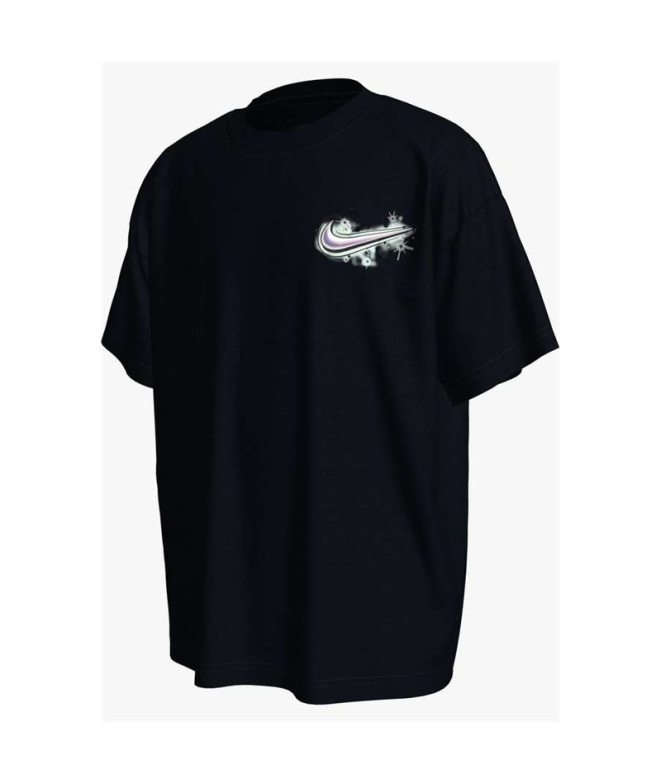 Camiseta Infantil Nike Nsw Airbrush preta