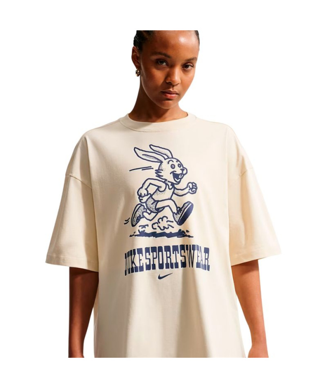 Camiseta Nike Nsw Classic Os Oc10 Mujer Playa