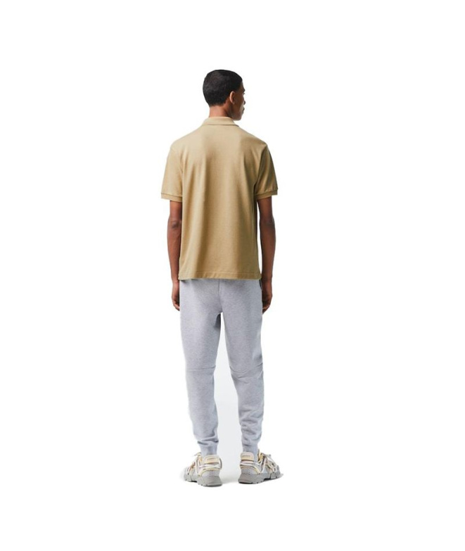Polo Lacoste Fit L.12.12 Marron Homme