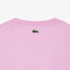 Camiseta Homem Lacoste Cols Roules rosa
