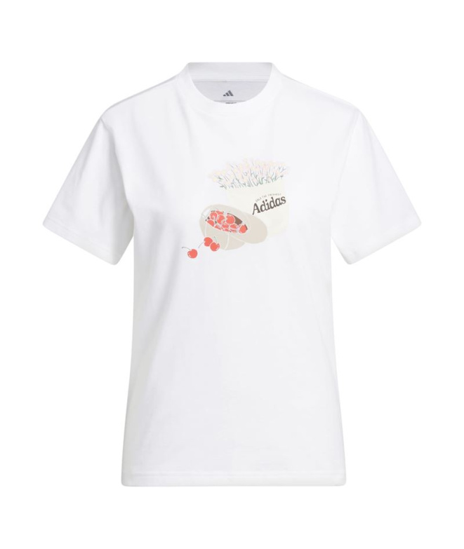 T-shirt blanc adidas Farmmkt Femme