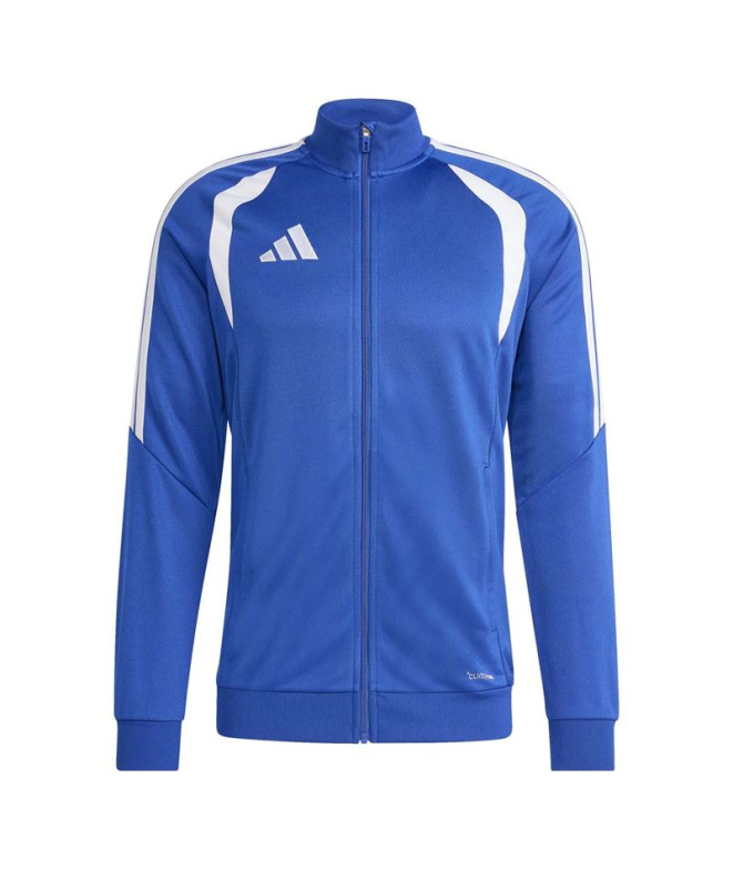 Casaco Futebol Homem adidas Tiro26L TR azul/branca
