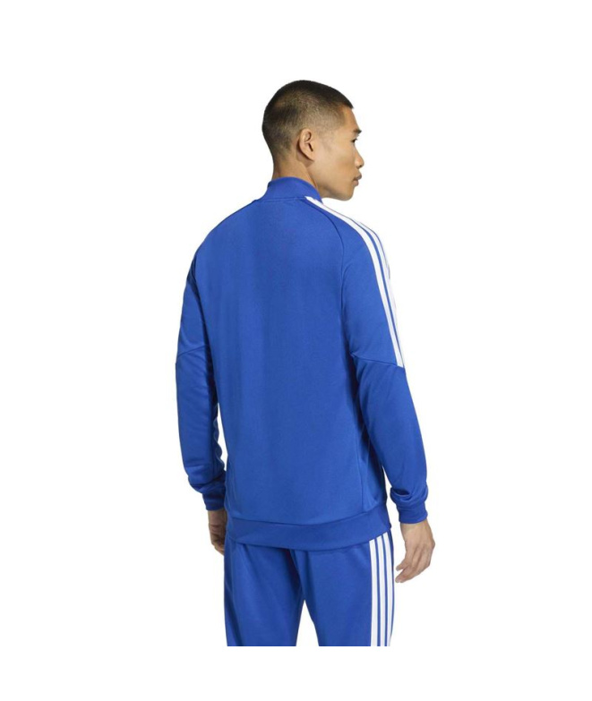 Casaco Futebol Homem adidas Tiro26L TR azul/branca