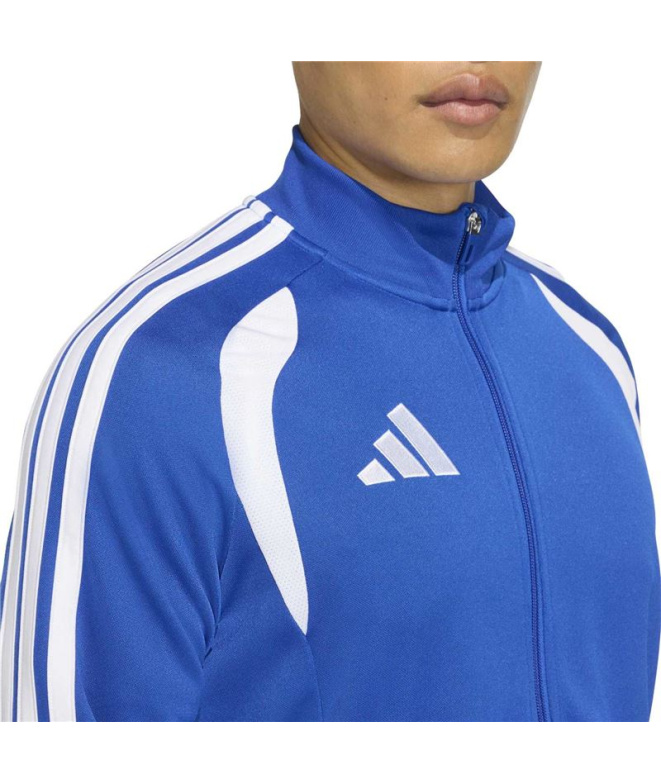 Casaco Futebol Homem adidas Tiro26L TR azul/branca