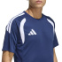 Camiseta Futebol Homem adidas Tiro26L Jsy azul/branca