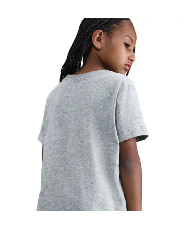 Camiseta Nike Nsw Tee Futura Hbr Infantil Gris