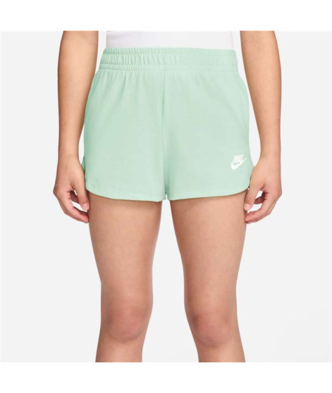Pantalones Cortos Nike Nsw Short Jsy Niña Verde