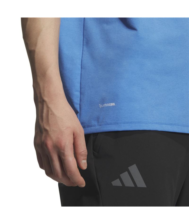 T-shirt Montagne adidas Xpl Cc Camp Homme bleu
