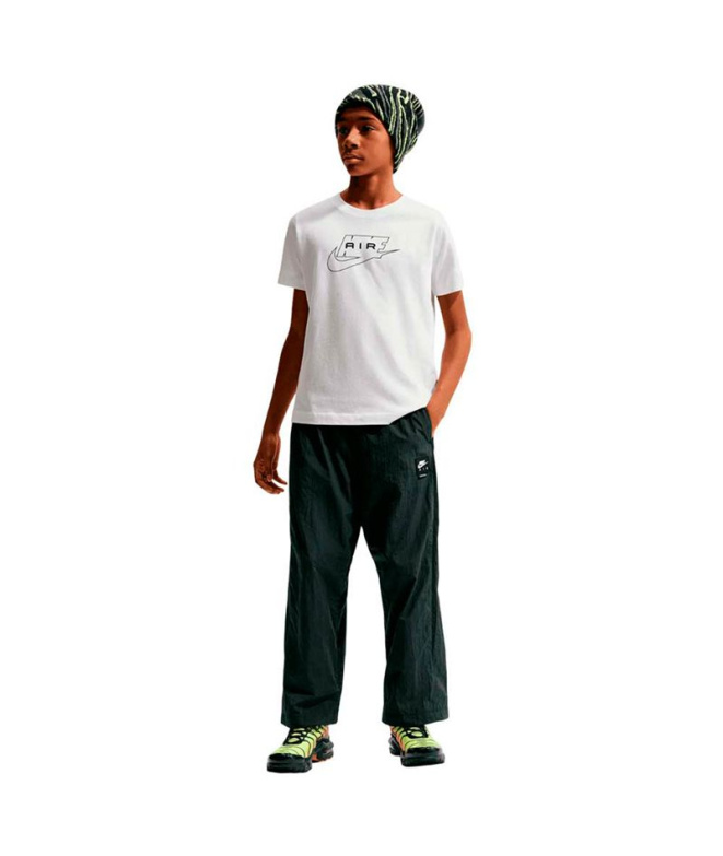 Camiseta Infantil branca Nike NSW Tee Air