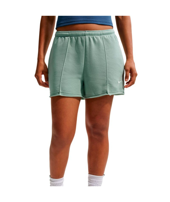 Pantalons vert Nike NSW OffLN Chll FT Femme
