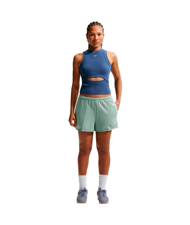 Pantalons vert Nike NSW OffLN Chll FT Femme