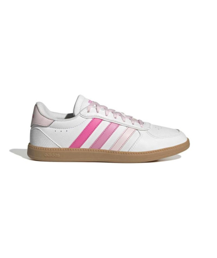 Chaussures adidas Breaknet Sleek Femme blanches et roses