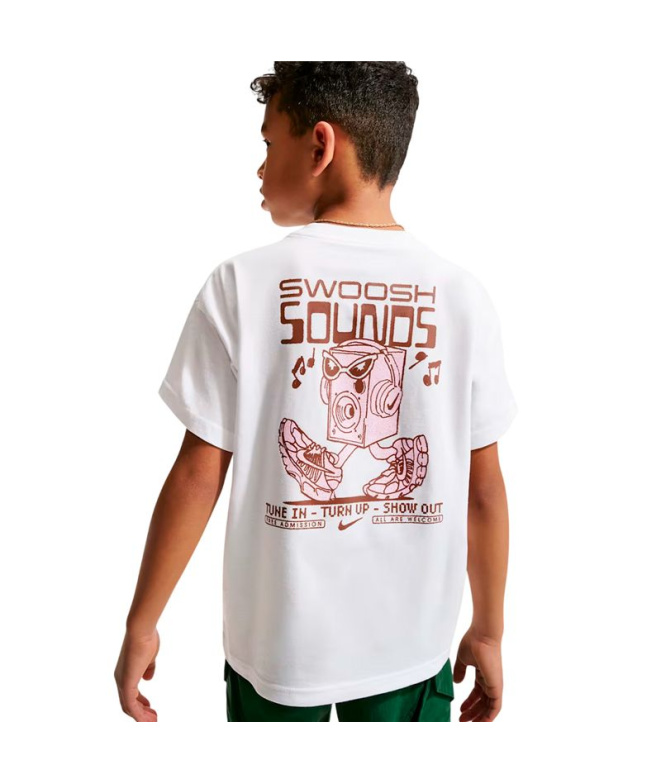 Camiseta Infantil Nike Nsw Tee M90 Swoosh...