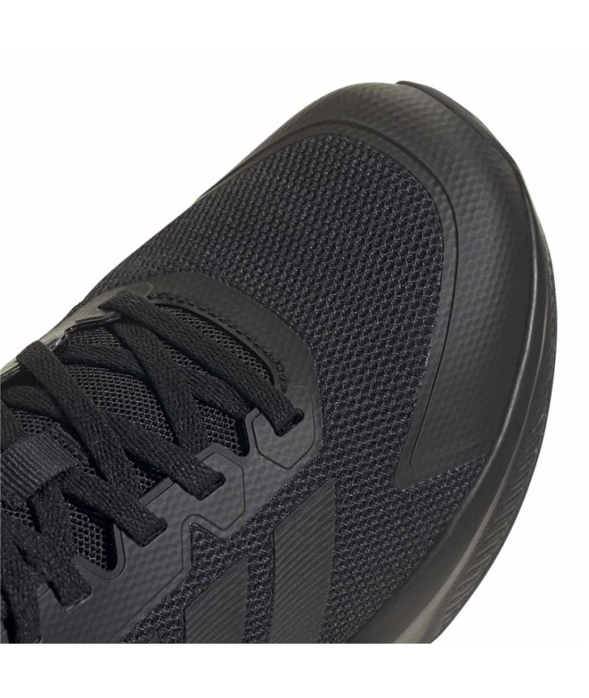 Chaussures noires adidas Fortarun 4.0 Enfant