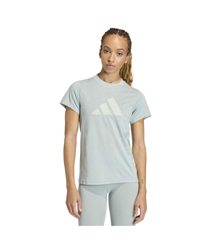 Camiseta de Fitness adidas We Logo Mujer...