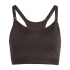Sutiã esportivo de maternidade adidas Optime Fitness Mulher marrom