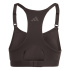 Sutiã esportivo de maternidade adidas Optime Fitness Mulher marrom