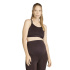 Brassiere de sport Fitness maternité adidas Optime Femme marron