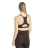 Sutiã esportivo de maternidade adidas Optime Fitness Mulher marrom