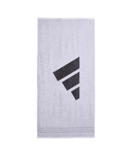 Toalha Fitness adidas Per Towel tamanho G, branca/preta