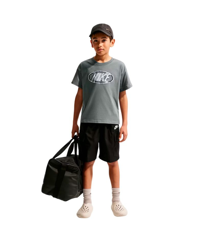 T-shirt Nike NSW Tee M90 Club Xpress Enfant , gris