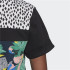 Camiseta adidas Preto cortado Mulher