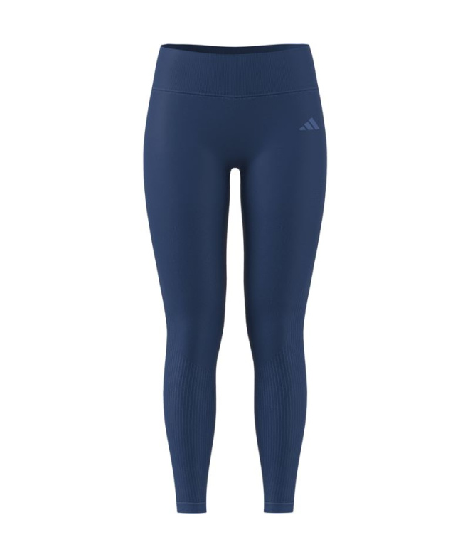 Malhas adidas We Scrunch Fitness 1/1L Mulher Azul