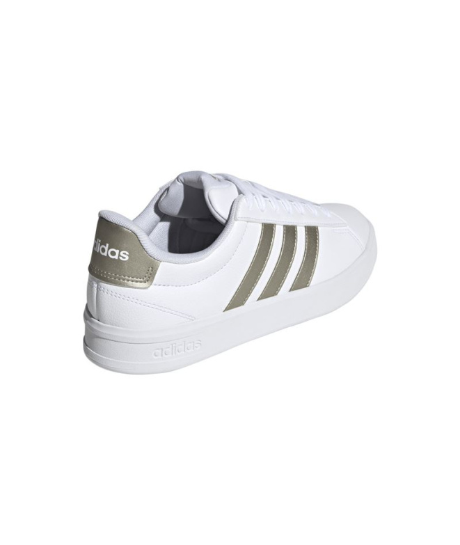 Chaussures adidas Grand Court 3.0 Femme blanc/or