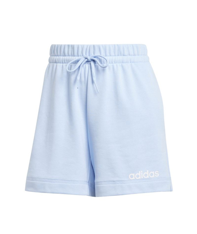 Calça Mulher adidas Linear Ft Sho azul/branca